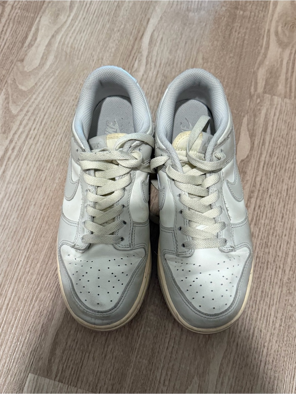Nike Dunk Low Retro 'Cool Grey' White Sneakers